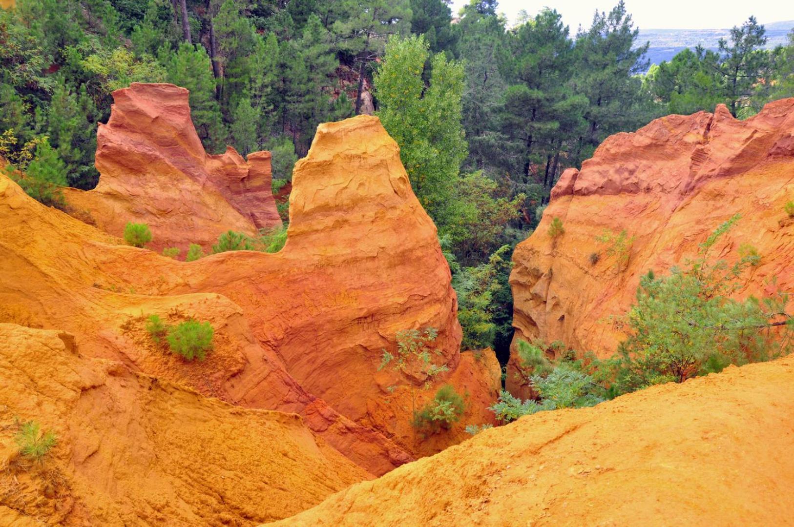 Odette Du Colorado, Vue Sur Le Colorado, Jacuzzi, Boise * Rustrel